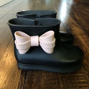 Mini Melissa rain boots